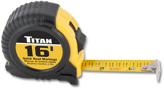16ft. Tape Measure by TITAN