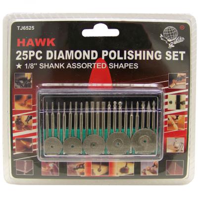 TJ6525 25 pc Diamond Polishing Set 1/8