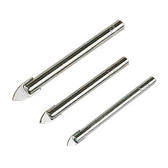 3 pc Glass and Tile Drill Set 5MM,6MM and 8MM 