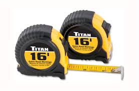 Titan 16ft 2pk Tape Measure