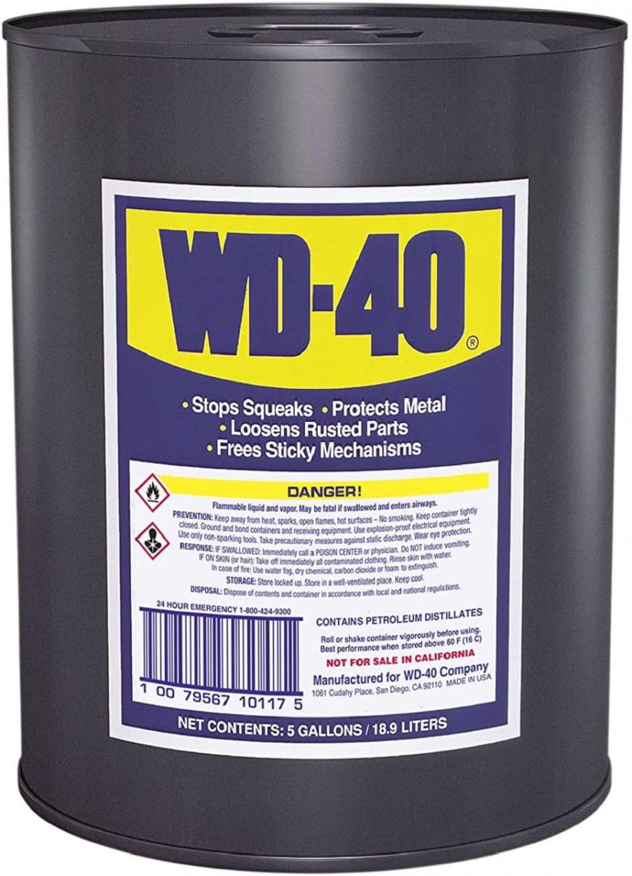 WD-40 5 Gallon Pail