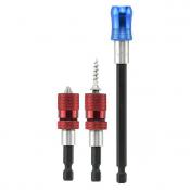 Neiko 2 pc Power Extension Bit Holder With Magnetic Tip