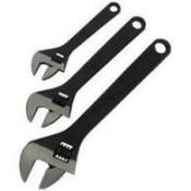 Titan 3 pc Adjustable Wrench Set Sizes: 6