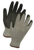 A-GRIP� Textured Black Latex Coated Cotton/poly String Knit Glove (1 DOZEN)