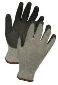 A-GRIP Textured Black Latex Coated Cotton/poly String Knit Glove (1 DOZEN)