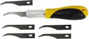 Sona Precision Carving Knife With 5 Extra Blades Rubberized Comfort Grip Handle