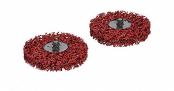 16203 SHARK 2 pc 3 Inch Coarse Red Stripping Disc 20,000 RPM