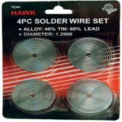 4 pc Solder Wire Set 