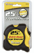 TITAN 25' Tape Measure Quick-Read